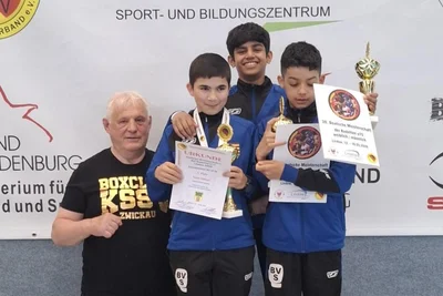 Trainer Frank Hillmer war mit dem Abschneiden seiner Schützlinge in Lindow sehr zufrieden.