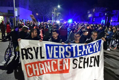 Etwa 600 Menschen beteiligten sich an der Demo "Asyl verstehen - Chancen sehen".