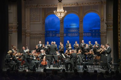 Ein fulminantes Konzert eröffnete das Festival 23. Chursächsische Winterträume im sehr gut besuchten König-Albert-Theater Bad Elster.
