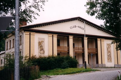 Das Club-Haus Antonshöhe. Es wurde 1997 abgerissen.