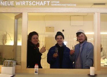 Johanna Padge, Nuiye Tohermes und Tino Holzmann (v.l.) laden nun zu Suppensamstagen nach Augustusburg ein.