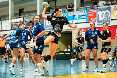 Mit 44 Treffern derzeit an der Spitze der Torjägerinnenliste in der Oberliga Sachsen: Rotation-Kapitänin Julia Kiulies.