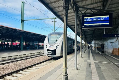 Eine Stellwerkstörung gab es am Montag am Bahnhof Freiberg, Beispielfoto.