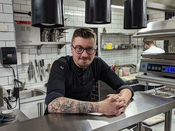 Küchenchef Peter Jahn.