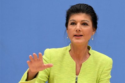 Zurzeit parteilos: Sahra Wagenknecht will nach ihrem Austritt bei der Linken ab Anfang 2024 auch in Sachsen mit ihrem BSW durchstarten.