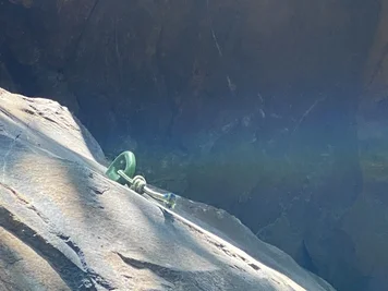 Trotz Sicherung kam es im Klettergebiet Anfang Juli zum Unfall - ein Fels hatte sich gelöst. 