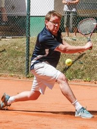Tennisspieler Alexander Kreller freut sich auf den Neustart.