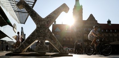 Bei der Wahl zur Kulturhauptstadt 2025 hat sich Chemnitz (Archivfoto) durchgesetzt. Kann das im Wettbewerb um ein Zukunftszentrum für Europäische Transformation und Deutsche Einheit ein zweites Mal gelingen? 
