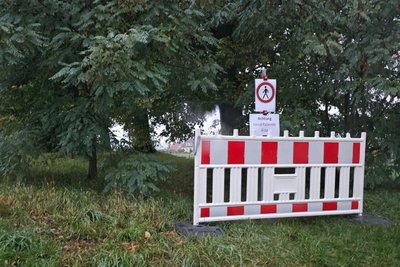 Wer zum Aussichtsturm gelangen will, sollte derzeit über die Langenauer Straße fahren.