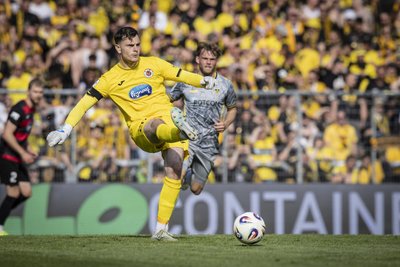 David Richter, hier bei seinem bislang einzigen Drittligaspiel für Viktoria Köln am vergangenen Sonntag, ist der neue Stammkeeper des Chemnitzer FC.