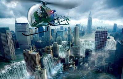 So stellen sich Menschen das Ende der Welt vor. Besonders gern wird New York dargestellt, wie es in den Fluten versinkt.