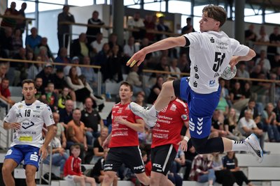 Aues Torben Lange hat eine solide Vorbereitung gespielt. Der Kreisläufer dürfte beim Saisonstart diesen Sonnabend gesetzt sein.