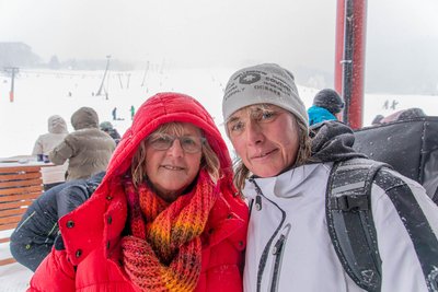 Jutta Launhart (.) aus Greifswald und Franka Launhart aus Flensburg wollen auch im kommenden Jahr gerne zusammen verreisen.