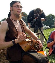 Stephan Groth vor sieben Jahren im Siedlertross