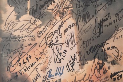 In der „Frischhütte" fanden oft die Raumfahrt-Tage statt. Zu Besuch waren dann alle namhaften deutschen Astronauten - natürlich auch Sigmund Jähn.