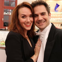 Die Schauspieler Christina Maria und André Gass sind inzwischen ein Ehepaar geworden. 