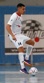 Gabriel Oliveira zeigte zum Auftakt der Futsal-Bundesliga eine starke Leistung, die er mit einem Traumtor per Lupfer über den gegnerischen Keeper krönte.