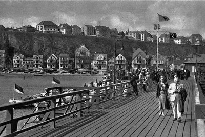 Wechselvolle Geschichte: Helgoland um 1939. 