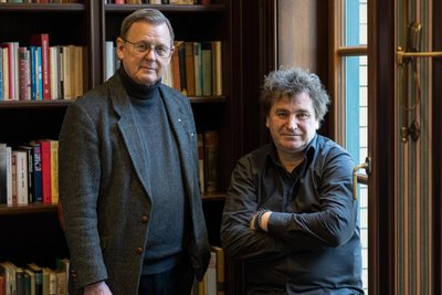 Niemand hat die Absicht, eine neue Mauer zu bauen: Bodo Ramelow (l.) und Sascha-Ilko Kowalczuk.