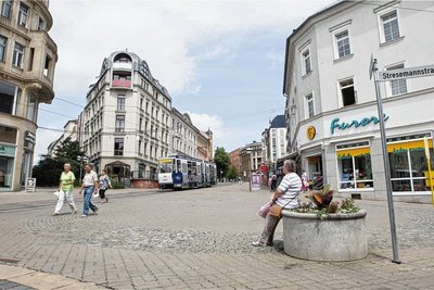 Wie ist es künftig um Geschäftsstraßen wie Bahnhofstraße und Stresemannstraße in Plauen bestellt?