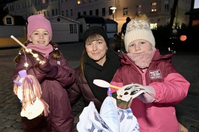Dajana Franz (Mitte) mit ihrer Tochter Lena (li.) und deren Cousine Maxi Reinhold.