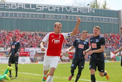 Traf in der 47. Minute: Toni Wachsmuth.