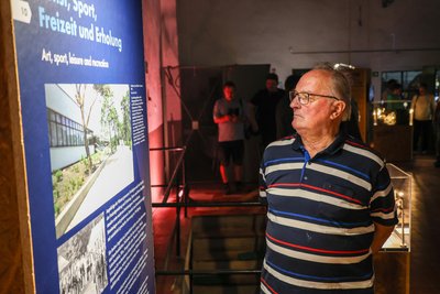 Konrad Barth findet die Ausstellung gelungen.