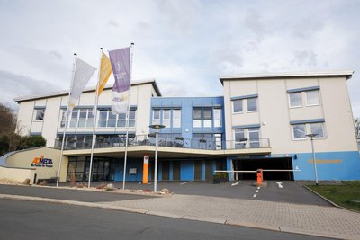 Das Rehazentrum Admedia am Stadtparkring.
