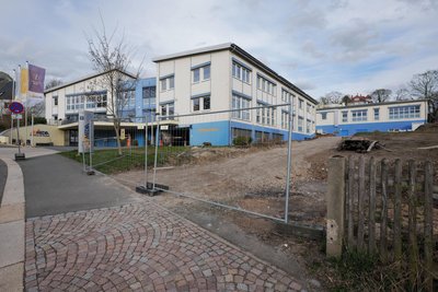 Auf dem benachbarten Grundstück soll ein Neubau entstehen.