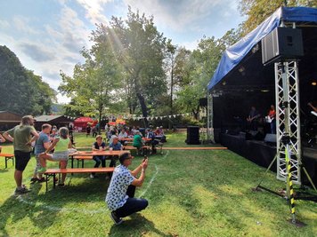 Rund 500 Besucher besuchten das Parkfest.