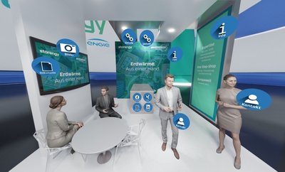 Unter anderem als Ergänzung zum Geo-Energie-Tag, einem Branchentreffen in Freiberg, hat Vrendex eine Digitalmesse angeboten. 