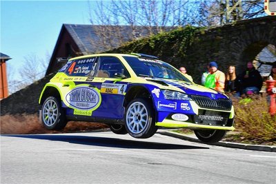 Philip Geipel und Katrin Becker wollen zum Auftakt der Deutschen Rallye Meisterschaft am Wochenende rund um Stollberg siegen.