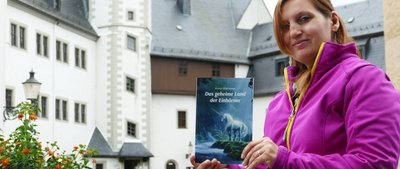 "Das geheime Land der Einhörner" heißt das erste Buch der Zschopauerin Jenny Hoffmann, die das Schreiben einfach liebt. 