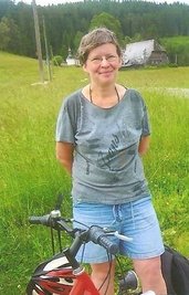 Jana Berger ist gern mit dem Fahrrad in der Natur unterwegs. In ihrem Buch regt sie ein Miteinander mit der Natur an. 