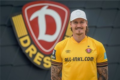 Dynamo-Neuzugang ManuelSchäffler.