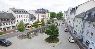 Der Tatort, der Hans-Löwel-Platz, liegt nicht weit von der Innenstadt entfernt.