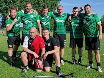 Die siegreiche Mannschaft von "Celtic Glashoch".