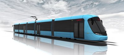 So soll die Straßenbahn "Green Mountain" aussehen.