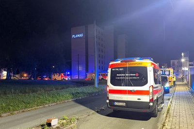 70 Einsatzkräfte waren am Mittwochabend vor Ort.