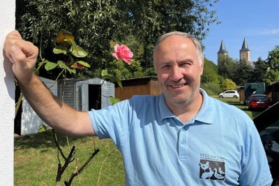 Markus Ahnert aus Erlau gehört in Rochlitz zum Orga-Team.