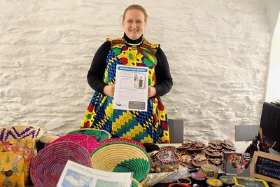 Sandra Rosenkranz aus Herlasgrün sammelte für Hilfsprojekte in Afrika.