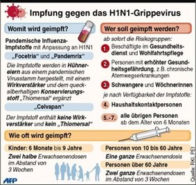 Das Gesundheitsministerium hat die Bestellung des Schweinegrippen-Impfstoffs Pandemrix verteidigt. Pandemrix sei unbedenklich, sagte Staatsekretär Klaus Theo Schröder. Zuvor war bekannt geworden, dass die Bundeswehr einen anderen Impfstoff vorzieht.