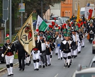 Der Bergaufzug führte zum Lampertusschacht. 