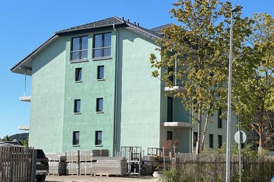 Das Betreute Wohnen des DRK-Kreisverbandes Oelsnitz entsteht an der Melanchthonstraße in Oelsnitz.