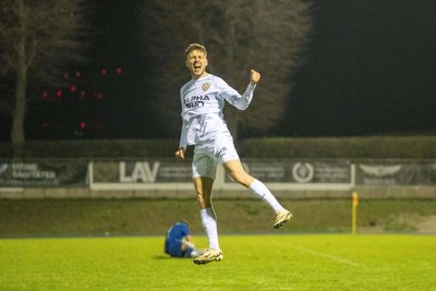 Bislang jubelte Tobias Stockinger für den BFC Dynamo aus Berlin, ab Sommer soll er für den Chemnitzer FC auf Torejagd gehen.