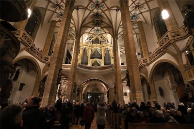 Der Freiberger Dom wartet mit einer Familienführung auf.