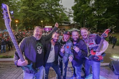 Im vergangenen Sommer traten Engel in Zivil beim Stadtparkfest in Limbach-Oberfrohna auf. 