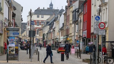 Ob nach den Lockerungen wieder mehr Kundschaft in die Glauchauer Innenstadt findet? 