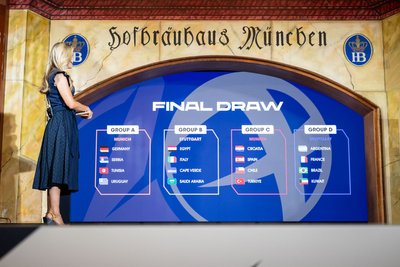 Vier der acht Vorrundengruppen der Handball-WM 2027 in Deutschland.