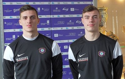 Denis Sitter (rechts) und Jesse-Goran Sierck